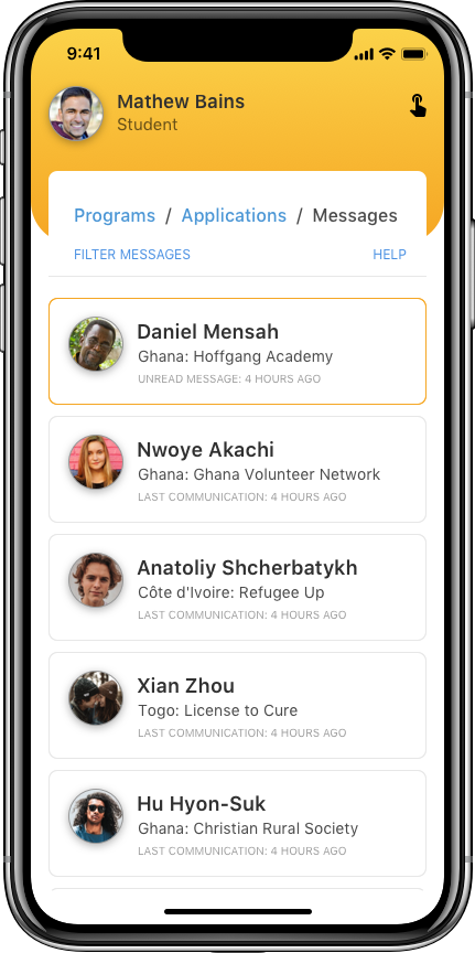 User-Profile-Messages