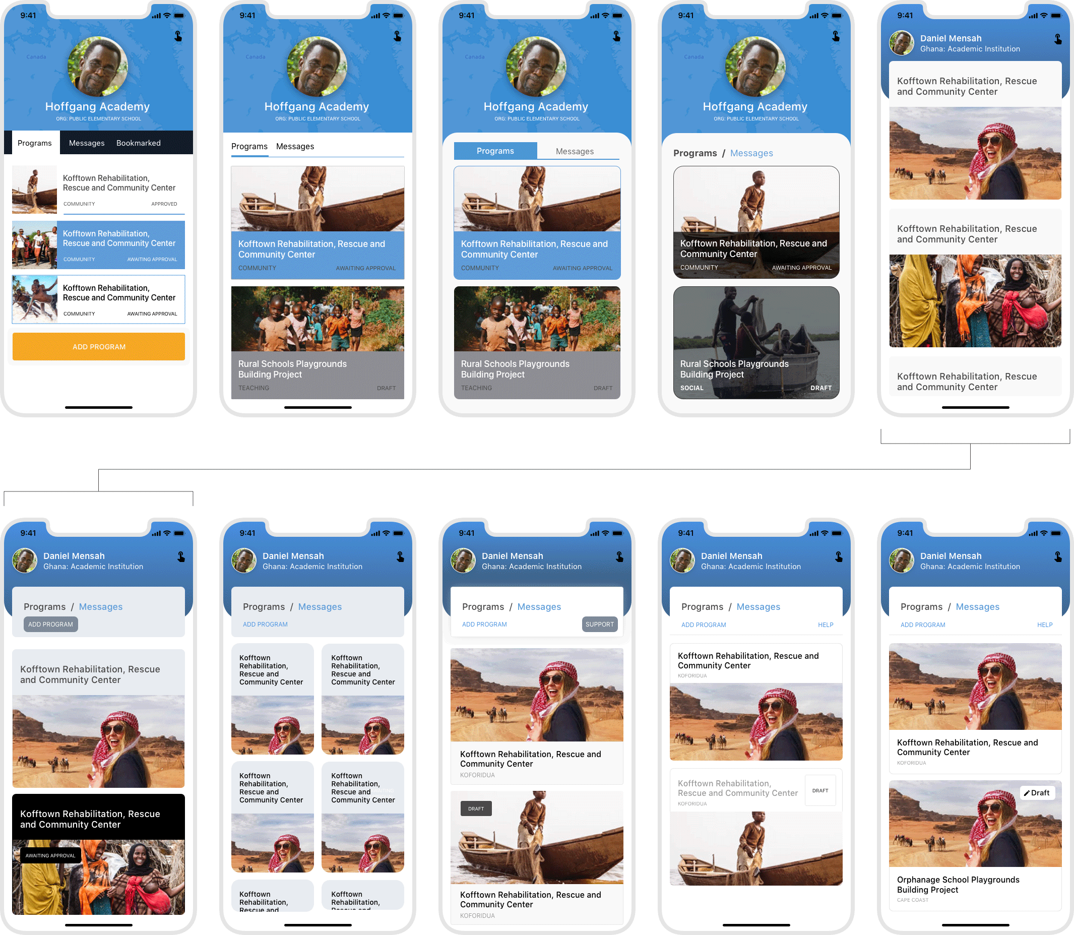 mockup-iterations