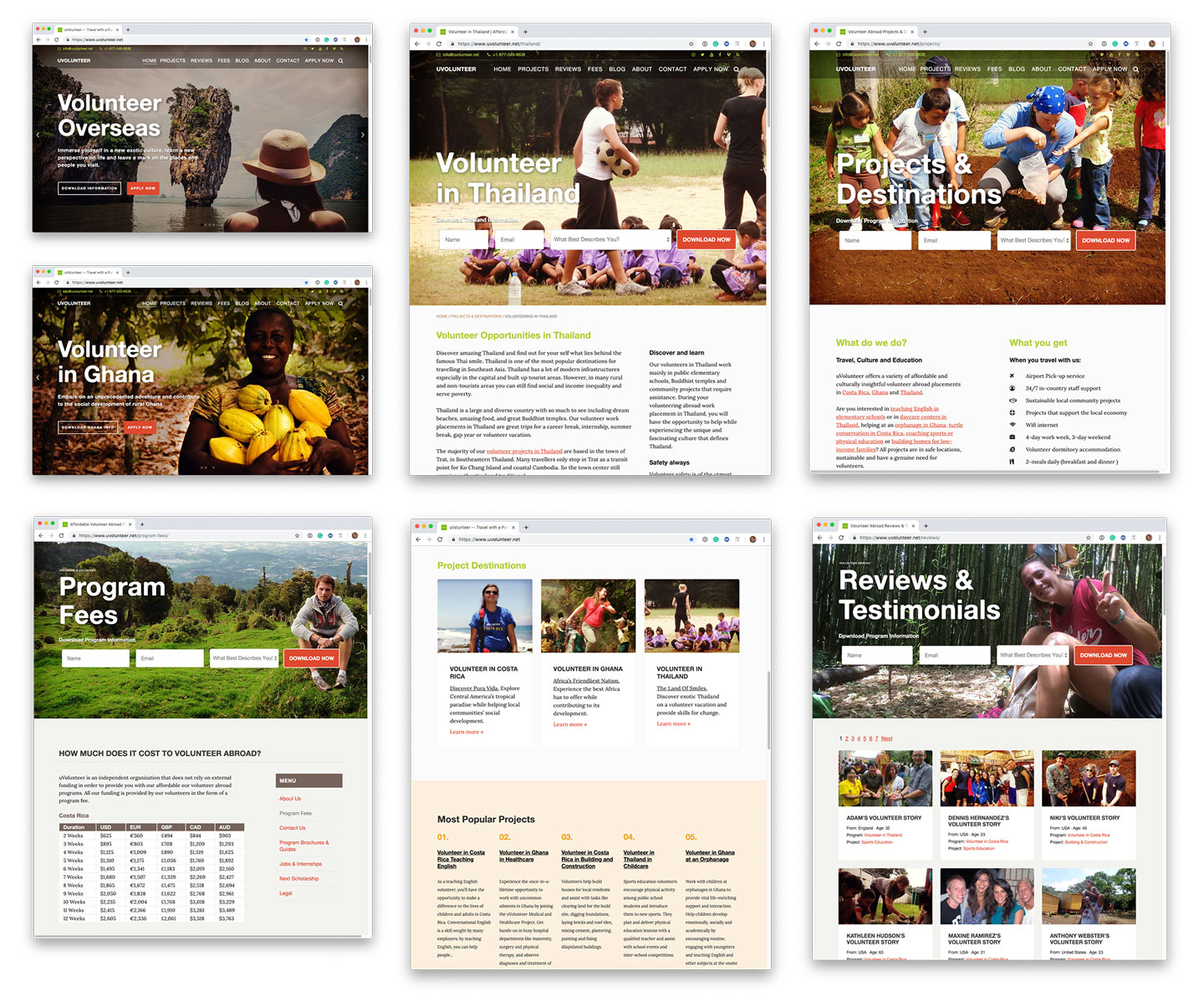 uvolunteer-screenshots
